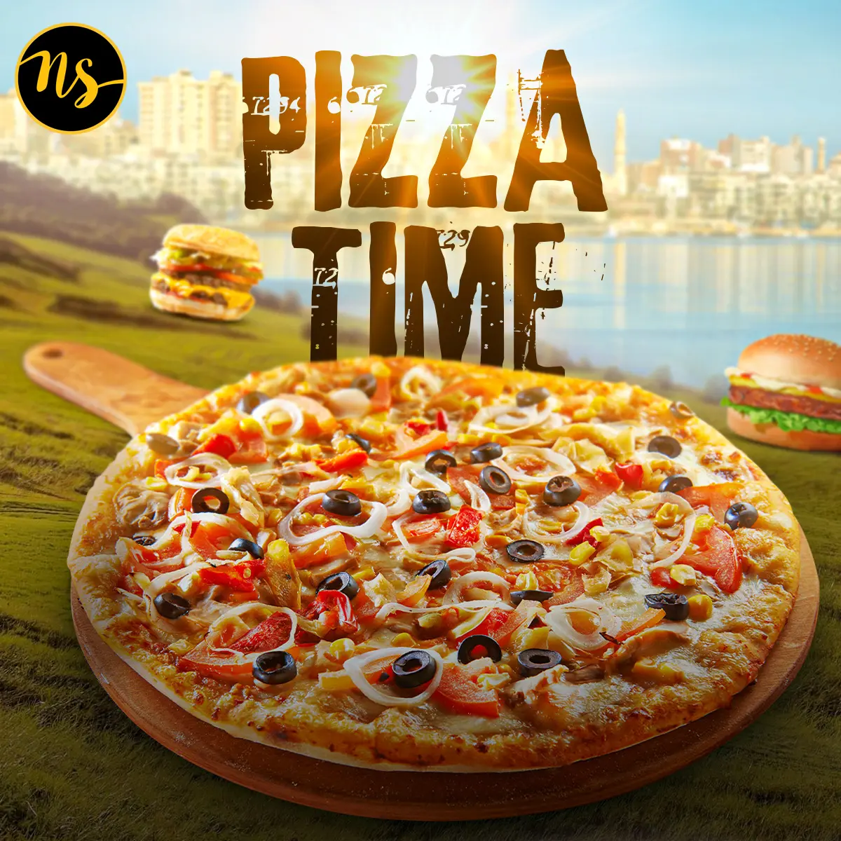 Velkommen til<br>
NS PIZZA OG GRILL